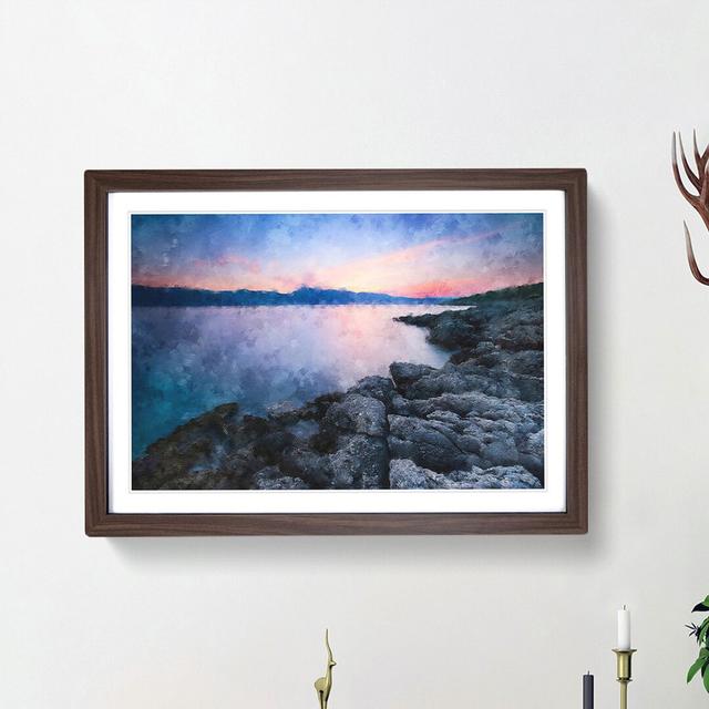 Premantura in Istria Croatia - Picture Frame Painting Print East Urban Home Frame Option: Walnut Framed, Size: 45cm H x 63cm W x 2cm D on Productcaster.