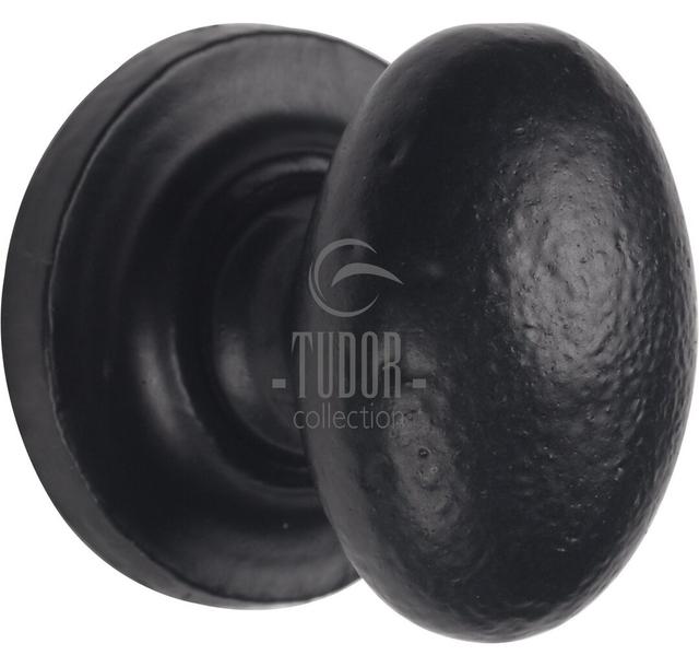 Tudor Oval Knob Heritage Brass Size: 3.8 cm H on Productcaster.