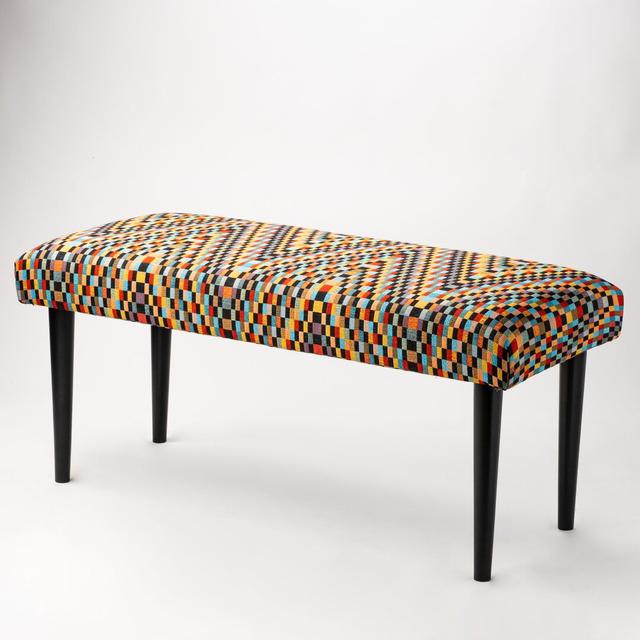 Leif Upholstered Bench Langley Street Size: H40 x W60 x D40cm on Productcaster.