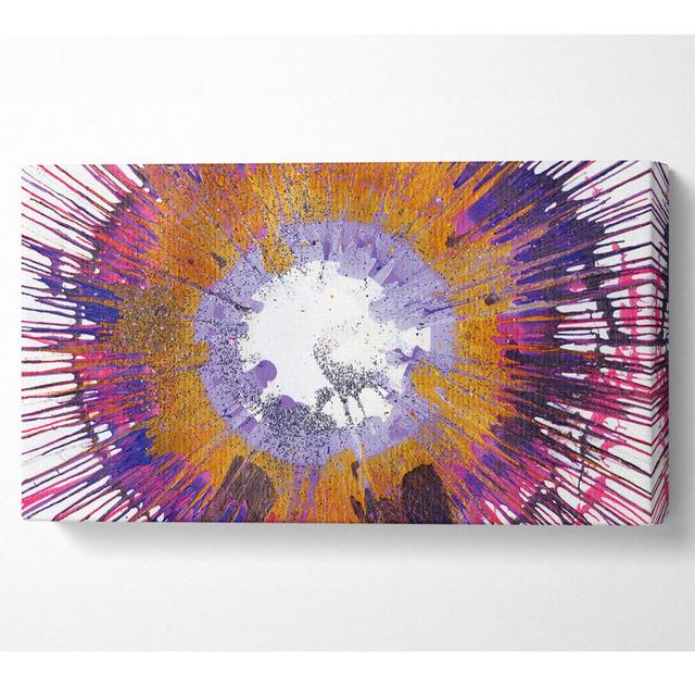 Star Expolsion 2 - Wrapped Canvas Art Prints Ivy Bronx Size: 40.6cm H x 81.3cm W on Productcaster.