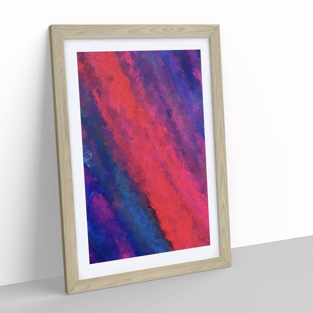 Amphisbaena Abstract - Picture Frame Graphic Art Metro Lane Size: 46cm H x 34cm W, Frame Colour: Beige on Productcaster.