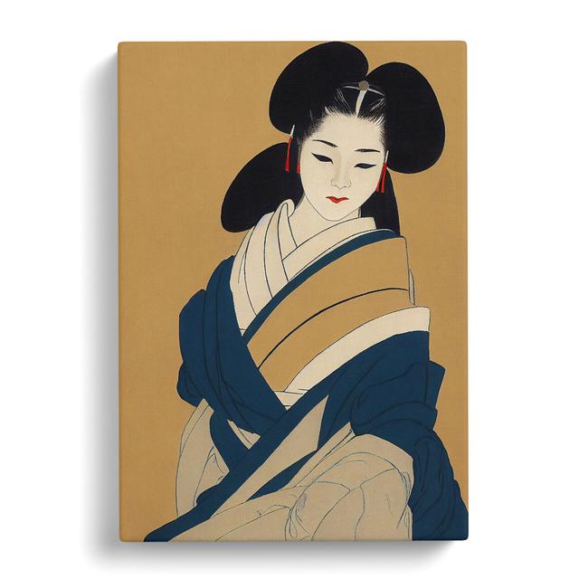 Vintage Geisha No.3 ClassicLiving Size: 60cm H x 40cm W x 3cm D on Productcaster.