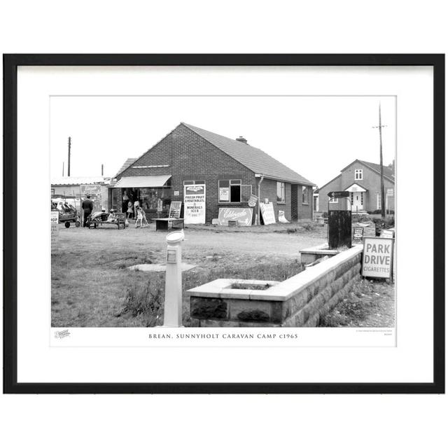 'Brean, Sunnyholt Caravan Camp C1965' - Picture Frame Photograph Print on Paper The Francis Frith Collection Size: 40cm H x 50cm W x 2.3cm D on Productcaster.