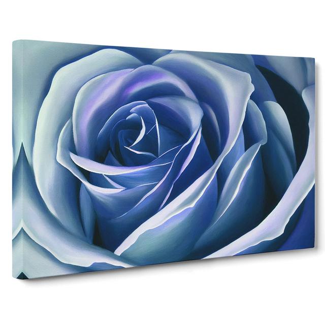 Dreamlike Rose Flower - Wrapped Canvas Painting Fairmont Park Size: 50cm H x 76cm W x 3cm D on Productcaster.