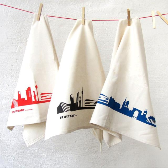 Stuttgart Tea Towel (Set of 3) 17 Stories on Productcaster.