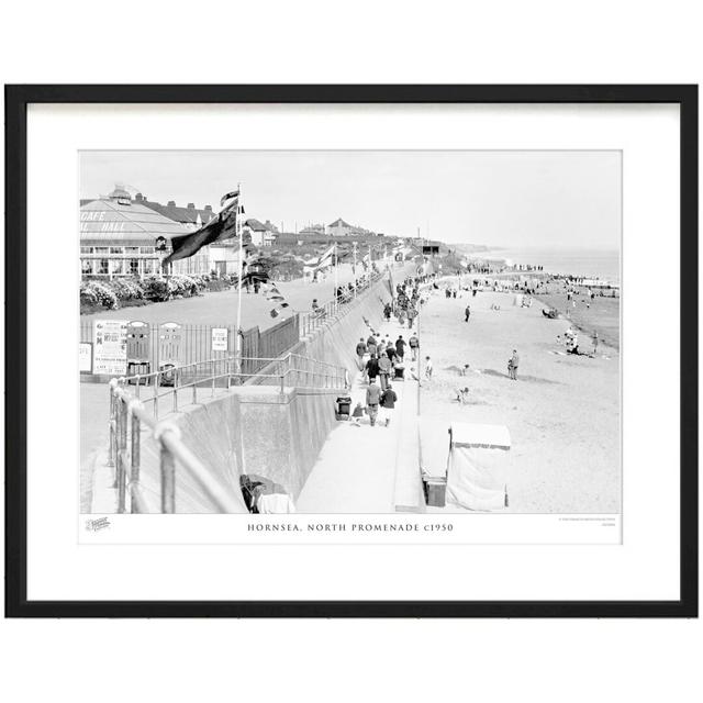 Hornsea, North Promenade C1950 by Francis Frith - Single Picture Frame Print The Francis Frith Collection Size: 45cm H x 60cm W x 2.3cm D on Productcaster.