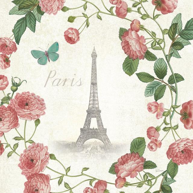 Paris Arbor VI by Sue Schlabach - Wrapped Canvas Painting Lily Manor Size: 30cm H x 30cm W x 3.8cm D on Productcaster.