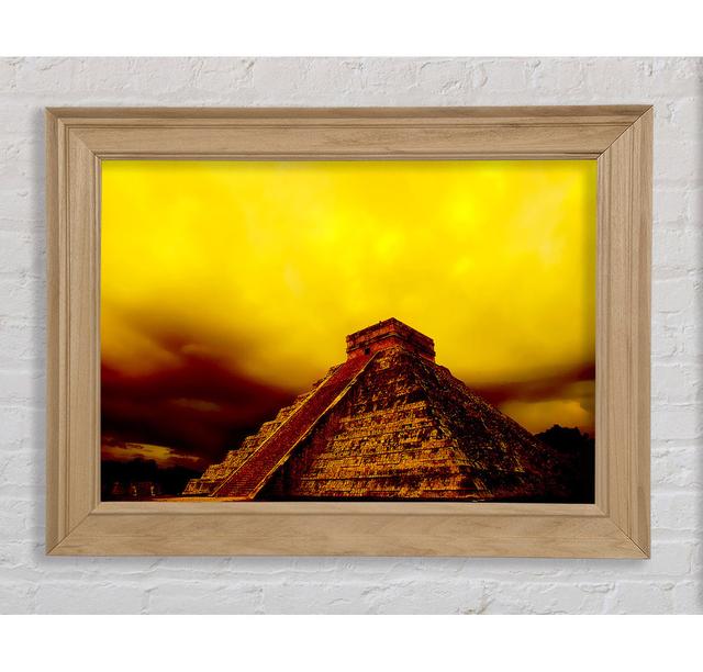 Myan Pyramind 02 Framed Print Bright Star Size: 100cm H x 141.4cm W on Productcaster.