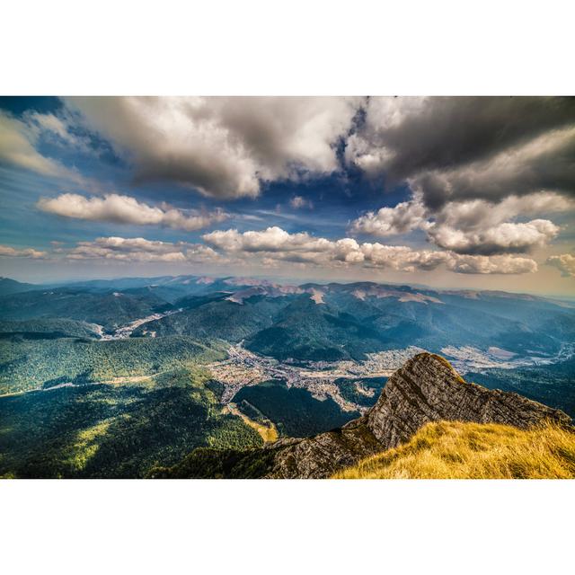 Chesaning Clouds Over Mountains by TG_Studios - Wrapped Canvas Photograph Alpen Home Size: 51cm H x 76cm W x 3.8cm D on Productcaster.