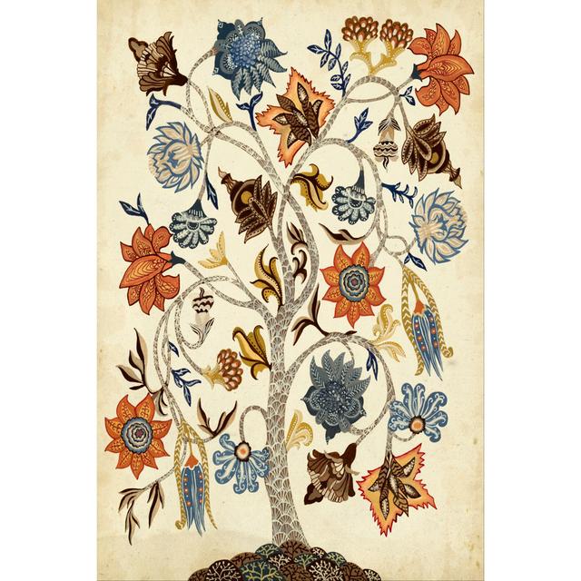 Leinwandbild Vintage Tree of Life Marlow Home Co. Größe: 122 cm H x 81 cm B x 3,8 cm T on Productcaster.