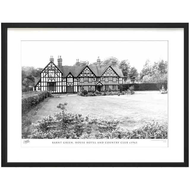 'Barnt Green, House Hotel and Country Club C1965' by Francis Frith - Picture Frame Photograph Print on Paper The Francis Frith Collection Size: 40cm H on Productcaster.