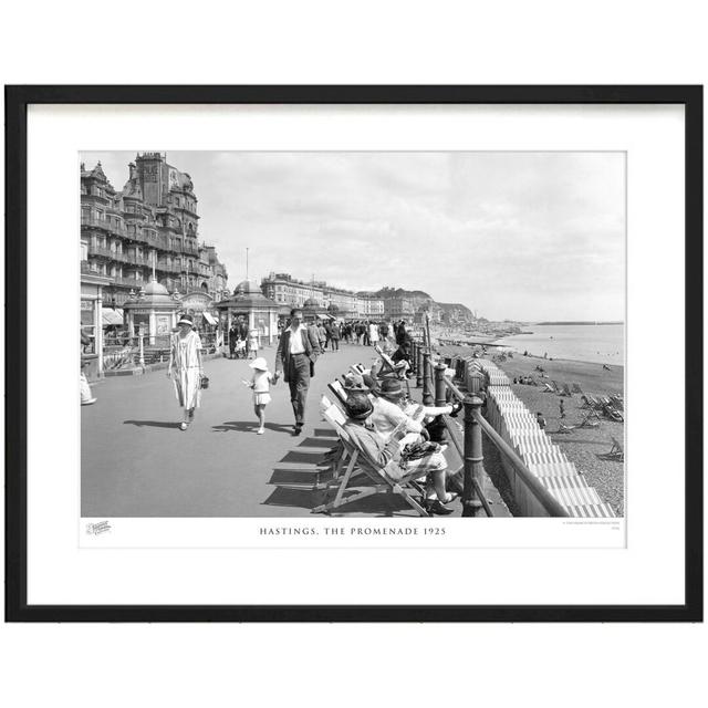 Hastings, The Promenade 1925 by Francis Frith - Single Picture Frame Print The Francis Frith Collection Size: 28cm H x 36cm W x 2.3cm D on Productcaster.