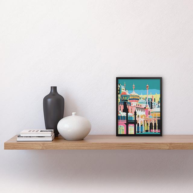 Meisel Brighton Royal Pavilion Multicoloured Architecture - Single Picture Frame Print Marlow Home Co. on Productcaster.