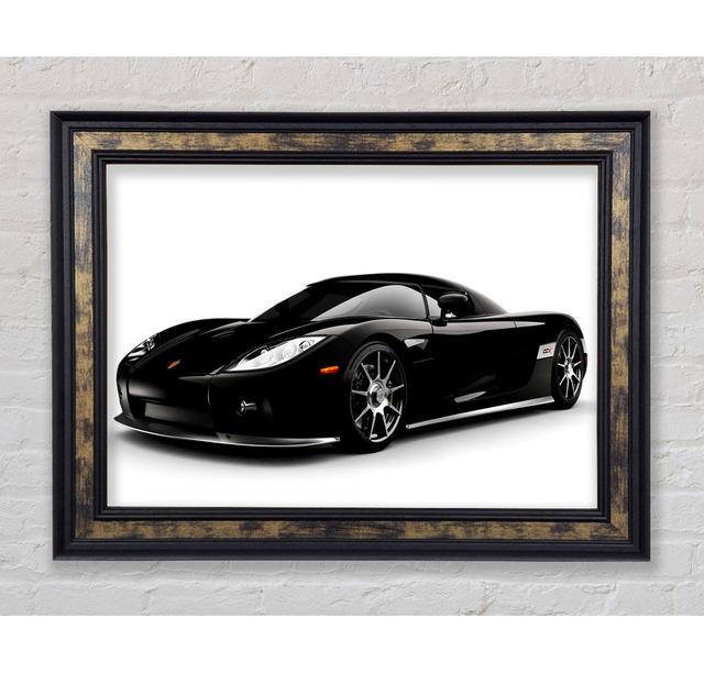 Keonigsegg Super Car Black - Print Bright Star Size: 84.1cm H x 142.2cm W on Productcaster.