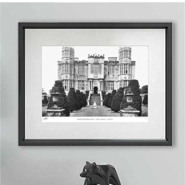 Barlborough, the Hall C1955' - Picture Frame Photograph Print on Paper The Francis Frith Collection Size: 28cm H x 36cm W x 2.3cm D on Productcaster.