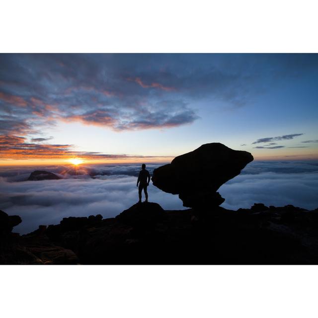 Deerwood Sunrise At Roraima Mountain - Wrapped Canvas Photograph Alpen Home Size: 51cm H x 76cm W x 3.8cm D on Productcaster.