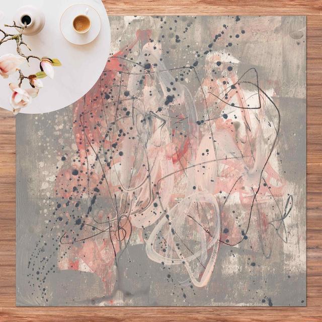 Square Gunver Abstract Machine Woven Area Rug East Urban Home Rug Size: Square 60cm on Productcaster.