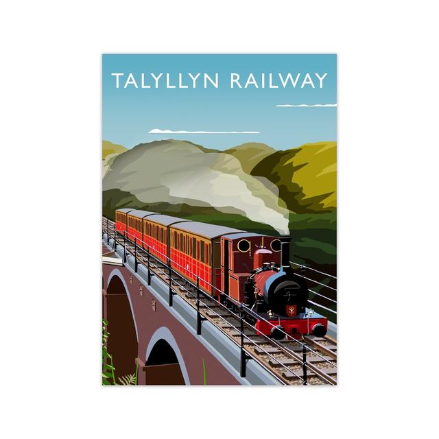 Talyllyn Railway by Richard O'Neill - Single Picture Frame Print 17 Stories Frame Options: No Framed, Size: 29.7 cm H x 21 cm W on Productcaster.