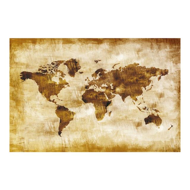 Marjorie Map of the World 3.2m x 480cm Wallpaper Roll Williston Forge Size: 2.9m x 432cm on Productcaster.