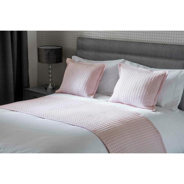 Crompton Bedspread Belledorm Colour: Powder Pink on Productcaster.