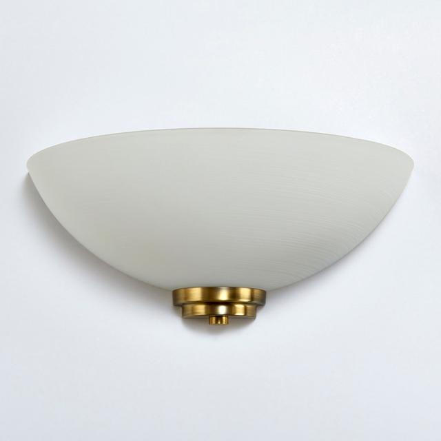 Miltiades 1 - Light Dimmable Uplighter Fairmont Park Finish: Antique Brass on Productcaster.