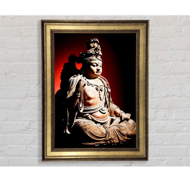 Buddha Peace Within - Single Picture Frame Art Prints Bright Star Size: 142.2cm H x 84.1cm W x 8cm D on Productcaster.