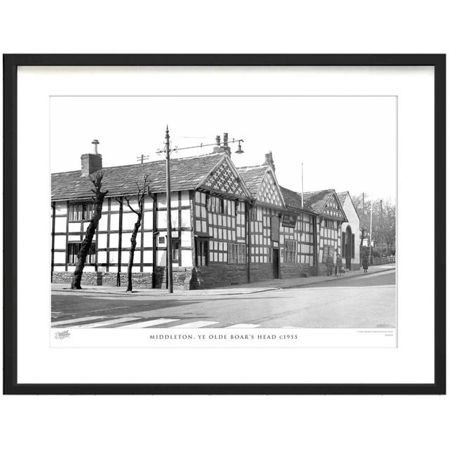 'Middleton, Ye Olde Boar's Head C1955' by Francis Frith - Picture Frame Photograph Print on Paper The Francis Frith Collection Size: 28cm H x 36cm W x on Productcaster.