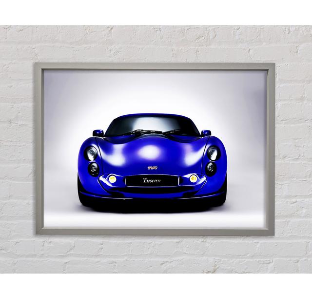 TVR Tuscan Blue Purple - Single Picture Frame Art Prints on Canvas 17 Stories Size: 59.7cm H x 84.1cm W x 3.3cm D on Productcaster.