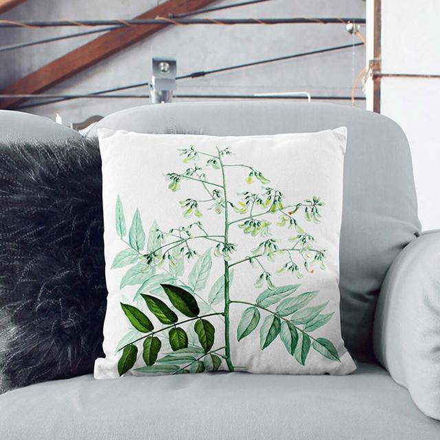 Japanese Pagoda Tree by Pierre-Joseph Redoute Cushion with Filling East Urban Home Size: 55cm H x 55cm W x 20cm D, Backing Colour: Stone on Productcaster.