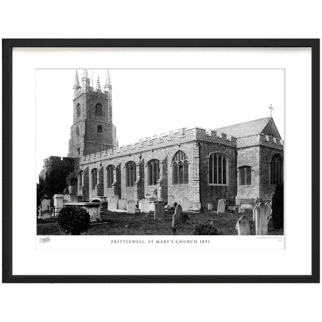 Prittlewell, St Mary's Church 1891 by Francis Frith - Single Picture Frame Print The Francis Frith Collection Size: 60cm H x 80cm W x 2.3cm D on Productcaster.