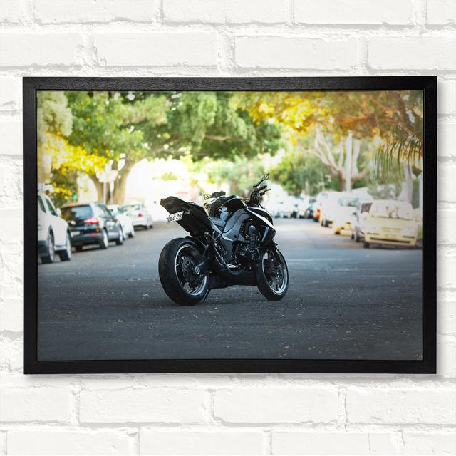 Closed Corner Frame Art Prints on Wood Latitude Run Size: 59.7cm H x 84.1cm W on Productcaster.