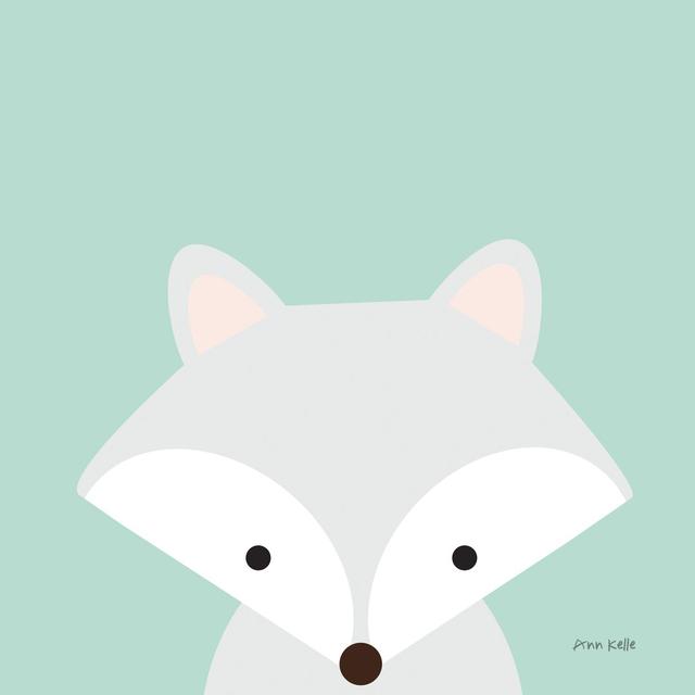 Cuddly Fox by Ann Kelle - Wrapped Canvas Painting Print Isabelle & Max Size: 30cm H x 30cm W on Productcaster.