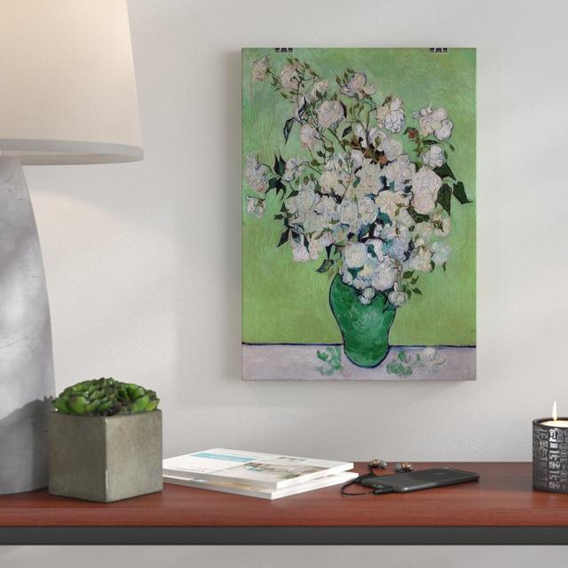 'White Roses' by Vincent Van Gogh Painting print East Urban Home Size: 42 x 29.7cm on Productcaster.