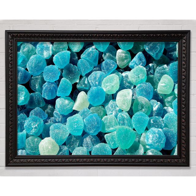 Blue Jelly - Single Picture Frame Art Prints Ebern Designs Size: 42cm H x 59.7cm W on Productcaster.