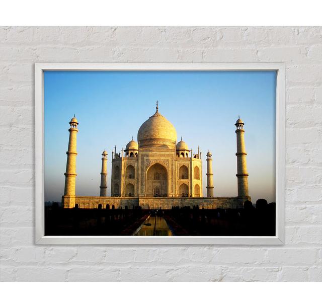 Tarj Mahal Wonder Framed Print Bright Star Size: 100.1cm H x 141.4cm W on Productcaster.