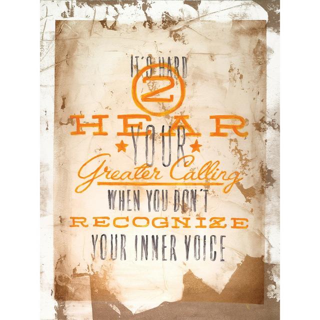 Listen Closely by Rodney White - Wrapped Canvas Print East Urban Home Size: 51 cm H x 38 cm W x 4 cm D on Productcaster.