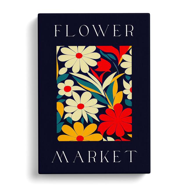 Colourful Flower Market Exhibition No.2 George Oliver on Productcaster.