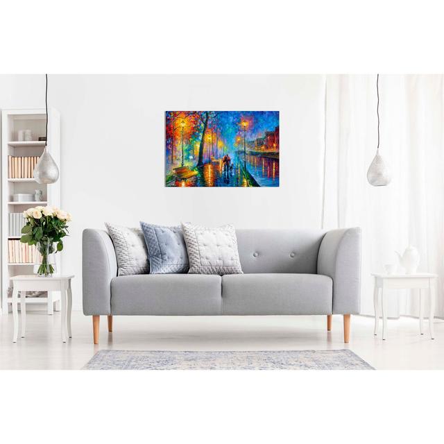 Melody Of The Night By Leonid Afremov Canvas Wall Art Picture Print For Home Decor Marlow Home Co. Size: 51cm H x 76cm W on Productcaster.