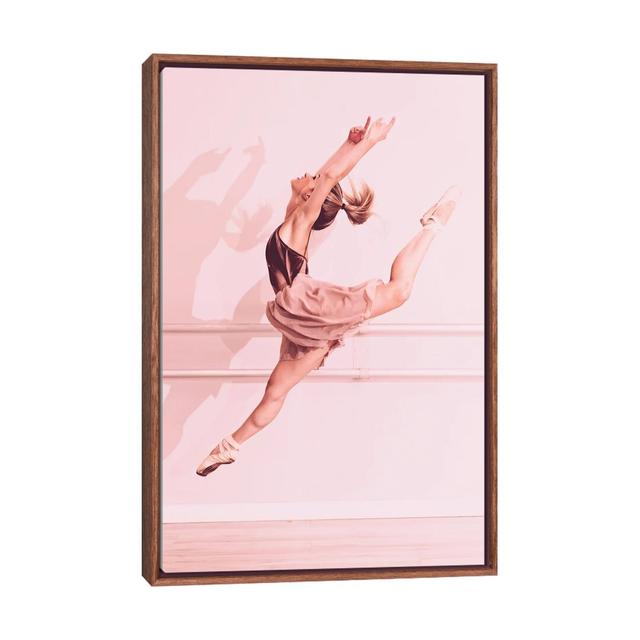 Bailarina #2 by Glauco Meneghelli - Print on Canvas Canora Grey Size: 66.04cm H x 45.72cm W x 3.81cm D, Format: Brown Floater Frame on Productcaster.