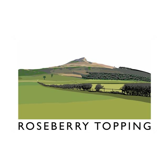 'Roseberry Topping' by Richard O'Neill Graphic Art East Urban Home on Productcaster.