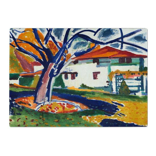 Blue Trees by Henry Lyman Sayen Chopping Board East Urban Home Size: 0.4cm H x 20cm W x 28.5cm L on Productcaster.