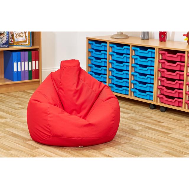 Study Pod Bean Bag Chair 17 Stories Upholstery Colour: Yellow on Productcaster.