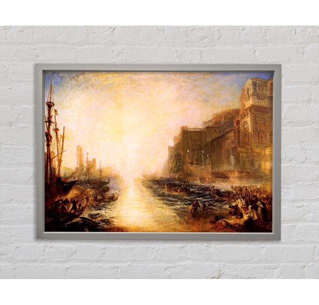 Joseph Mallord Turner Regulus Framed Print Rosalind Wheeler Size: 100cm H x 141.4cm W on Productcaster.