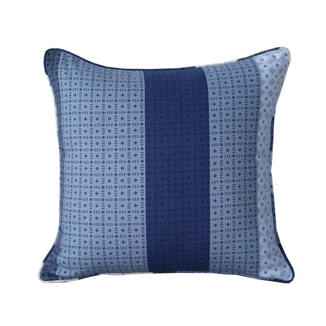 Amandi Square Scatter Cushion Cushion With Filling Marlow Home Co. Colour: Blue on Productcaster.