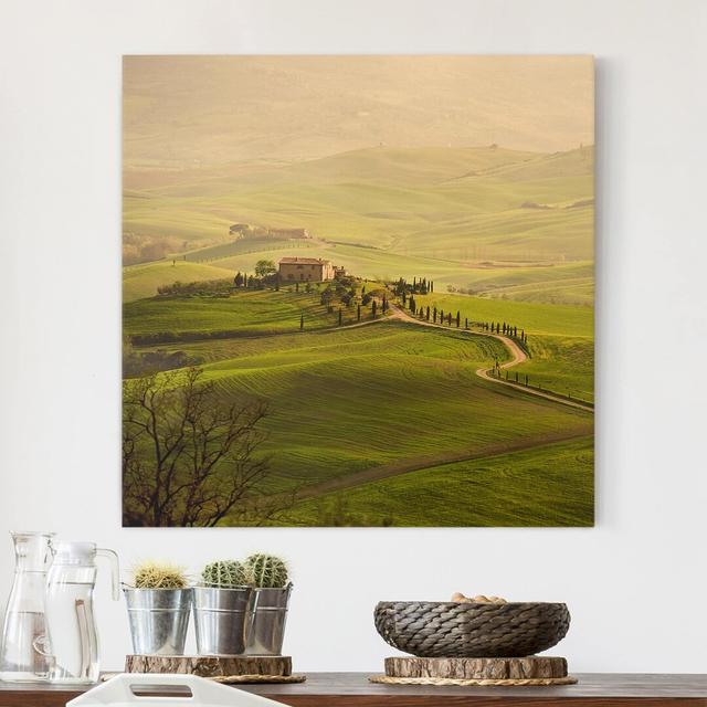 Chianti Tuscany - Wrapped Canvas Photograph Print Union Rustic Size: 60cm H x 60cm W on Productcaster.