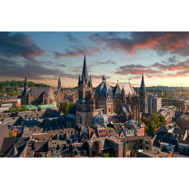 Aachen Cathedral, Germany by Jotily - Wrapped Canvas Photograph 17 Stories Size: 51cm H x 76cm W on Productcaster.