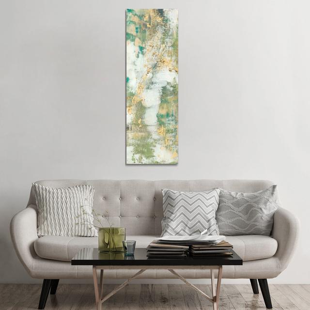 Aural Flow II by Jennifer Goldberger - Wrapped Canvas Panoramic Art Prints Ivy Bronx Size: 152.4cm H x 50.8cm W x 1.905cm D on Productcaster.