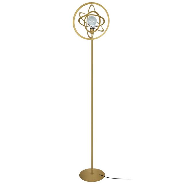 Hanley 175cm Novelty Floor Lamp Metro Lane Finish: Gold on Productcaster.