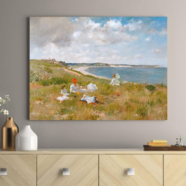 Idle Hours by William Merritt Chase - Unframed Painting Print Highland Dunes Size: 70cm H x 100cm W x 4cm D on Productcaster.