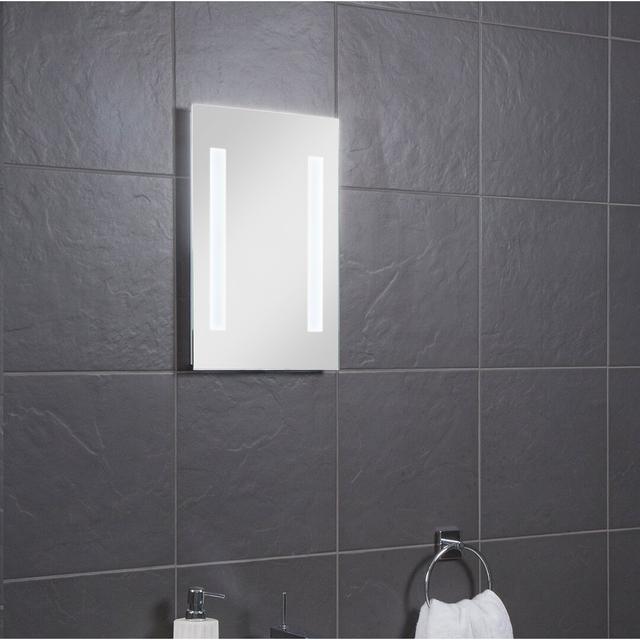 Flat LED Wall Mirror Croydex on Productcaster.